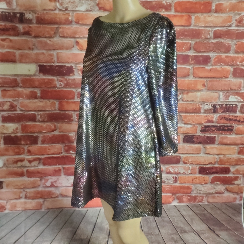 Free People Diamonds Are Forever Mini Dress Small - Picture 4 of 8
